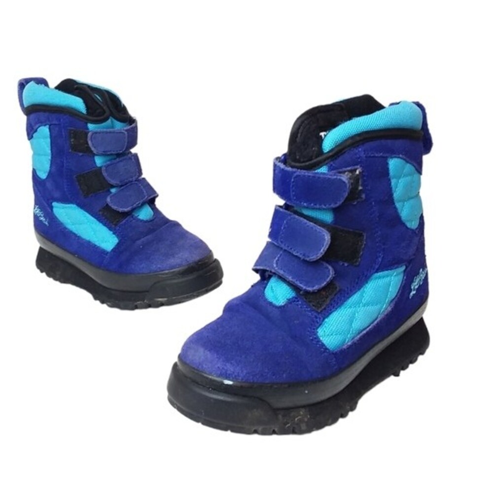L.L.Bean Boots Teal Winter Girls 12M